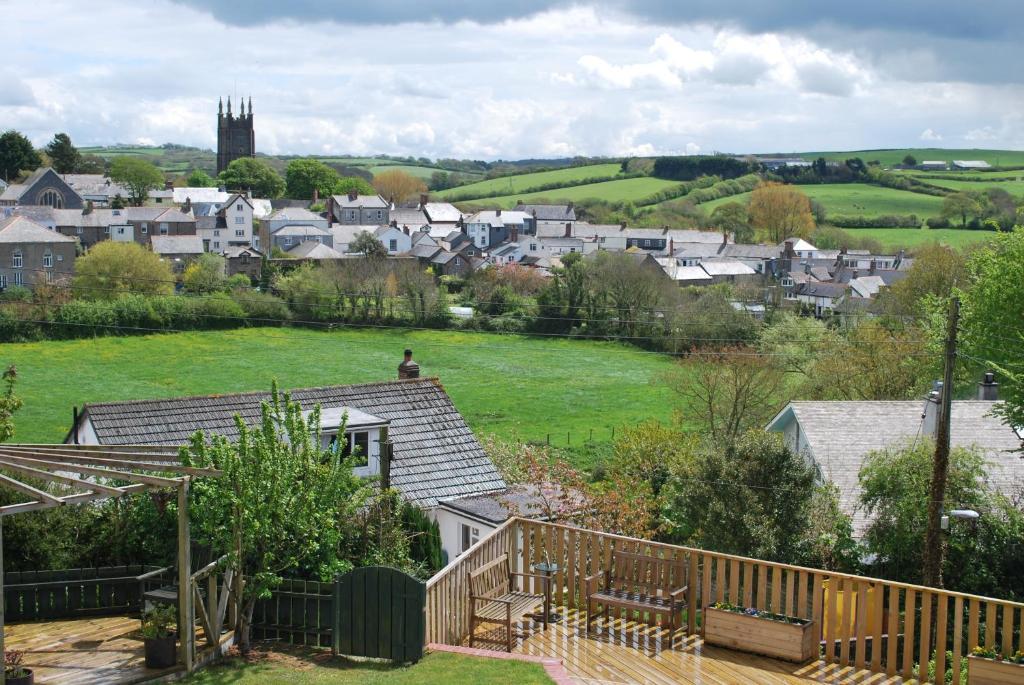 Oak Lodge B&B Bude Oda fotoğraf
